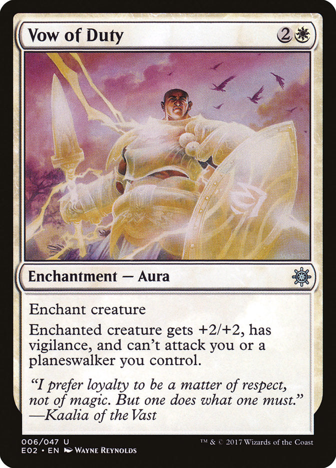 Vow of Duty [Explorers of Ixalan] | Webway Games