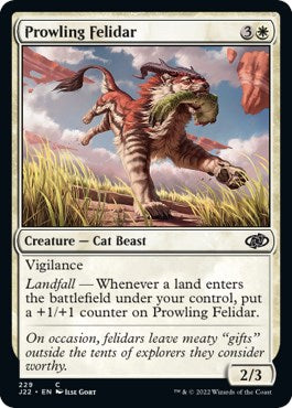 Prowling Felidar [Jumpstart 2022] | Webway Games