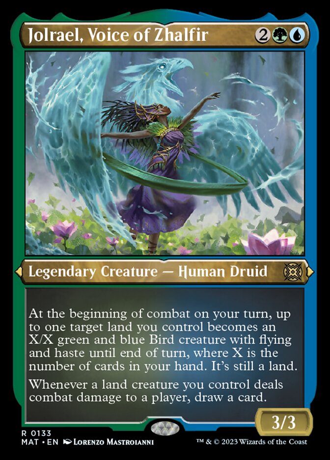 Jolrael, Voice of Zhalfir (Foil Etched) [March of the Machine: The Aftermath] | Webway Games