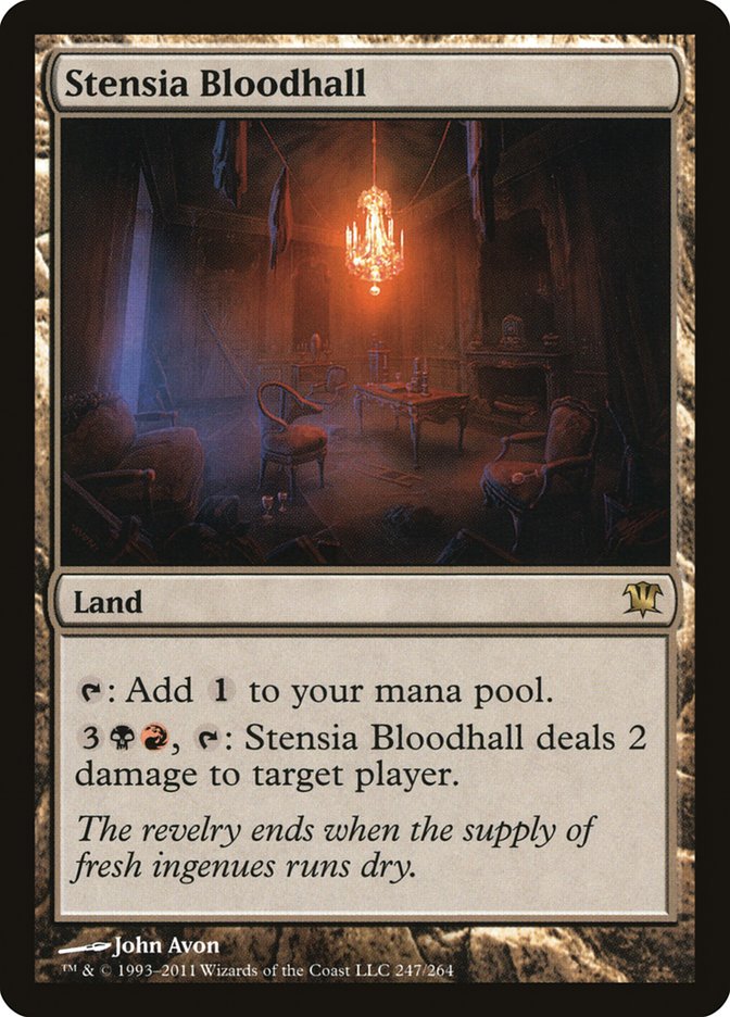 Stensia Bloodhall [Innistrad] | Webway Games