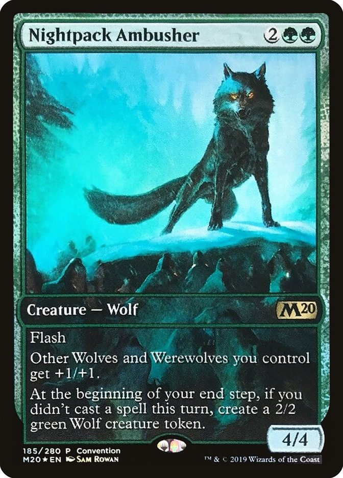 Nightpack Ambusher (Convention) [Core Set 2020 Promos] | Webway Games
