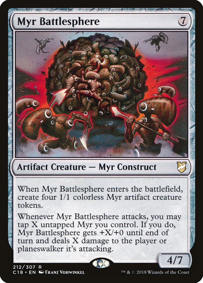 Myr Battlesphere [Commander 2018] | Webway Games