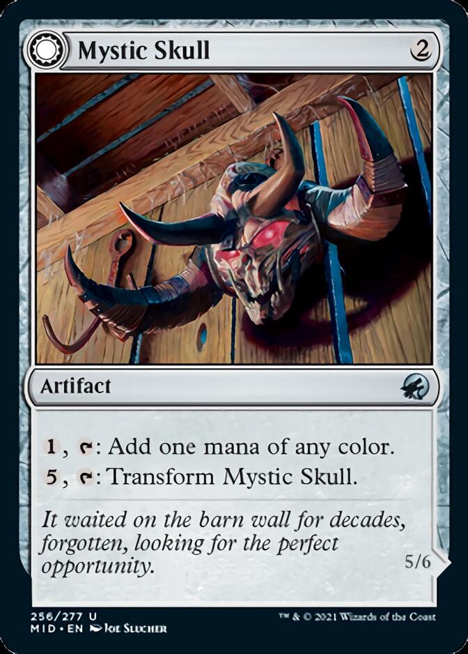 Mystic Skull // Mystic Monstrosity [Innistrad: Midnight Hunt] | Webway Games
