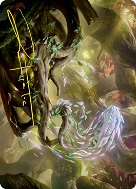 Emergent Sequence Art Card (Gold-Stamped Signature) [Strixhaven: School of Mages Art Series] | Webway Games