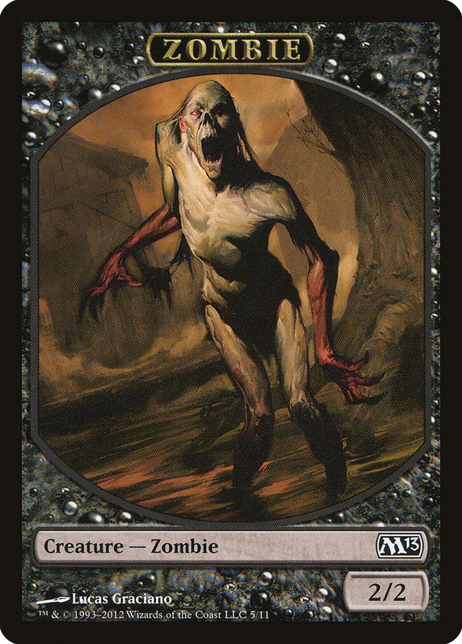 Zombie [Magic 2013 Tokens] | Webway Games