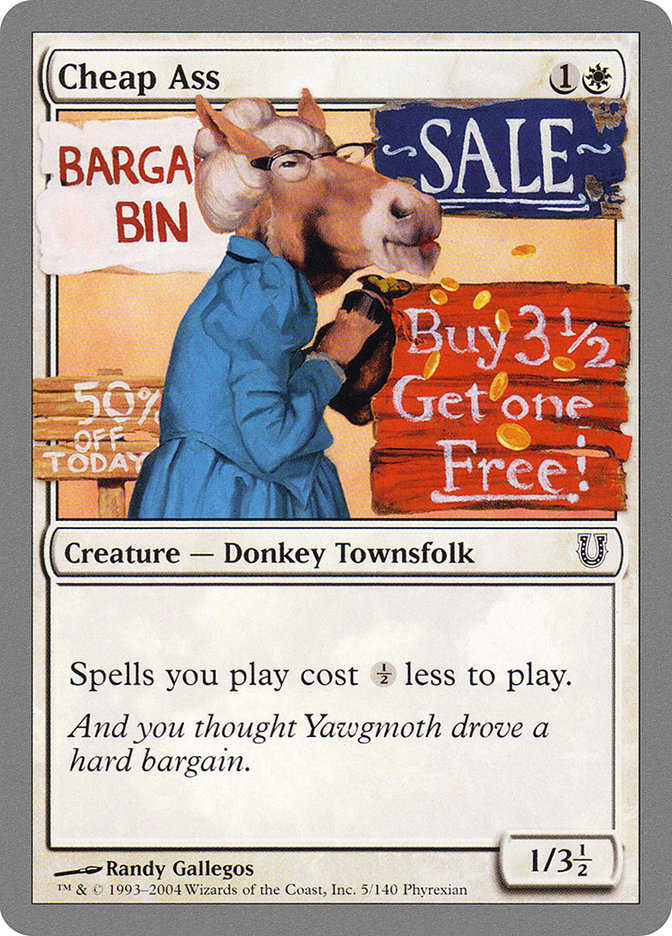 Cheap Ass [Unhinged] | Webway Games