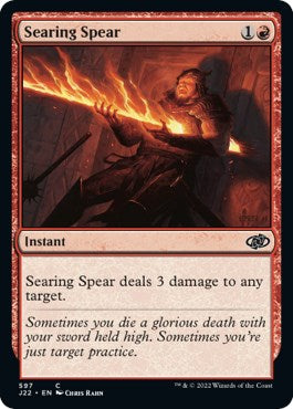 Searing Spear [Jumpstart 2022] | Webway Games