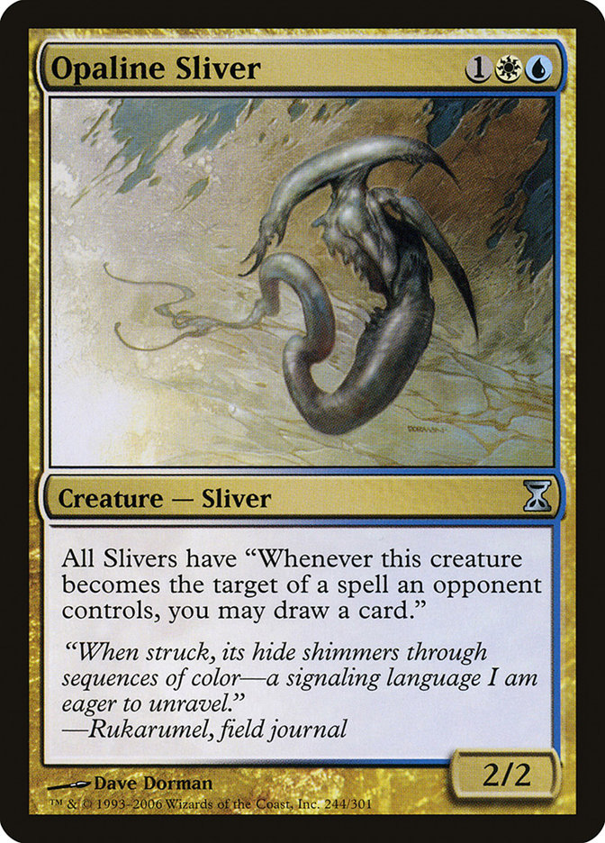Opaline Sliver [Time Spiral] | Webway Games