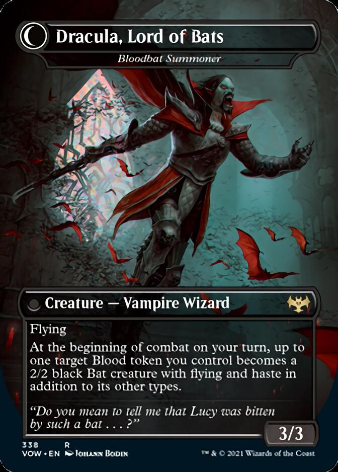 Voldaren Bloodcaster // Bloodbat Summoner - Dracula, Lord of Blood // Dracula, Lord of Bats [Innistrad: Crimson Vow] | Webway Games