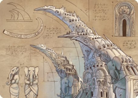 Ivory Tower Art Card [The Brothers' War Art Series] | Webway Games