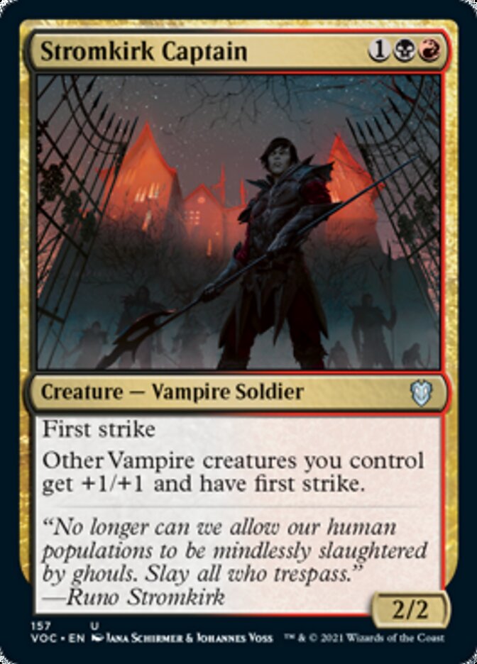 Stromkirk Captain [Innistrad: Crimson Vow Commander] | Webway Games