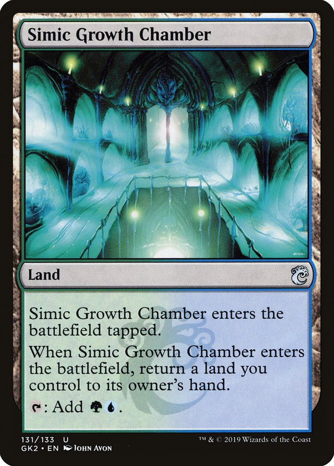 Simic Growth Chamber [Ravnica Allegiance Guild Kit] | Webway Games