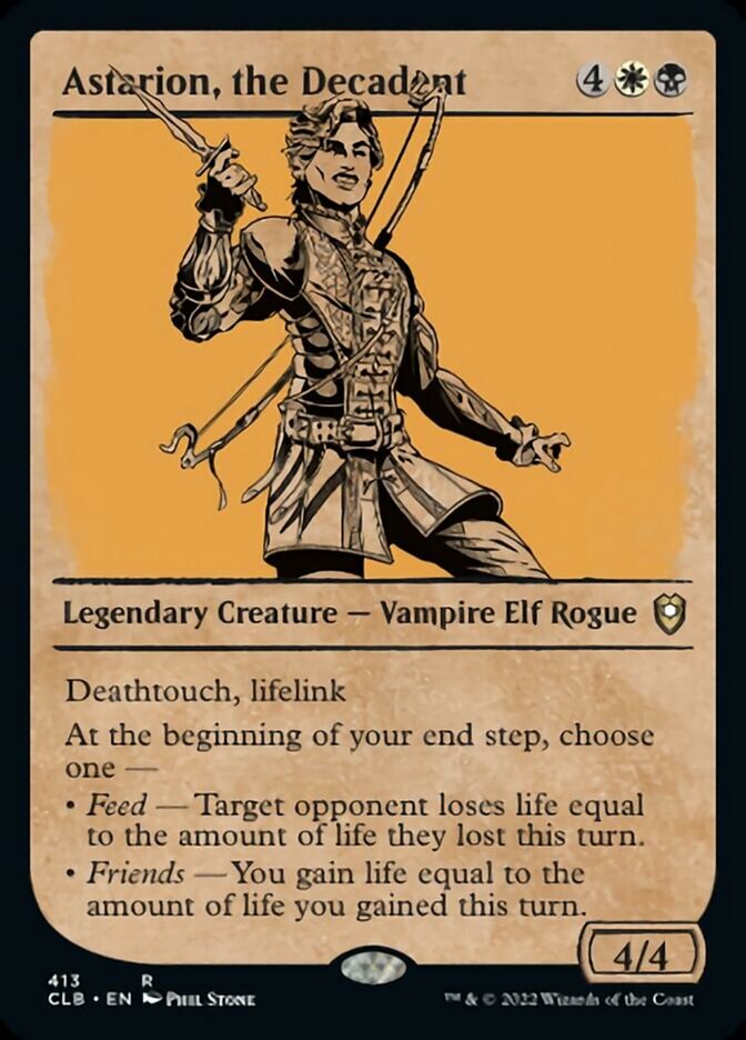 Astarion, the Decadent (Showcase) [Commander Legends: Battle for Baldur's Gate] | Webway Games