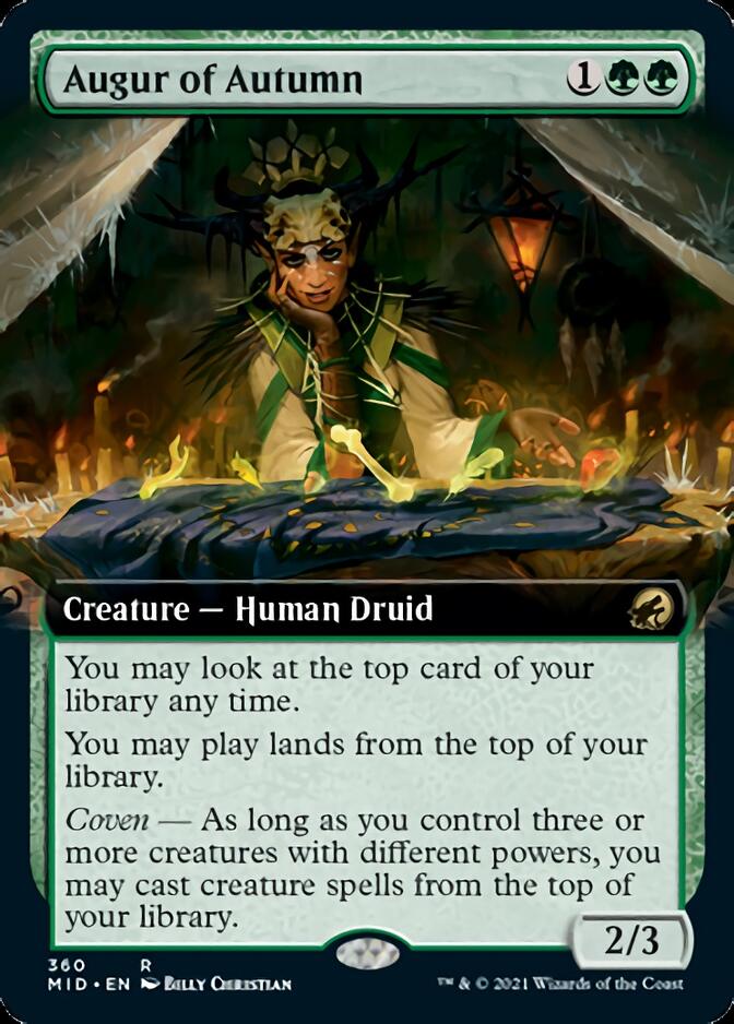 Augur of Autumn (Extended) [Innistrad: Midnight Hunt] | Webway Games