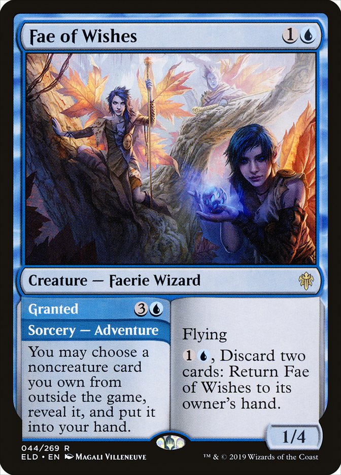 Fae of Wishes // Granted [Throne of Eldraine] | Webway Games