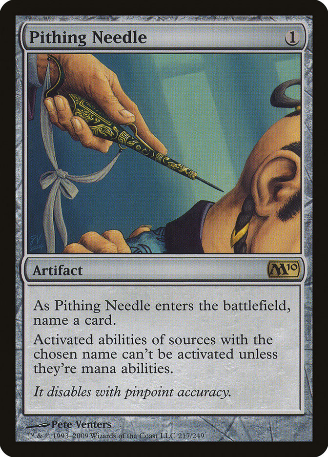 Pithing Needle [Magic 2010] | Webway Games