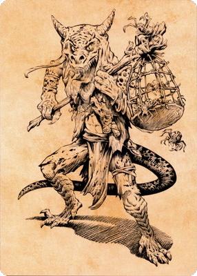 Taunting Kobold Art Card [Commander Legends: Battle for Baldur's Gate Art Series] | Webway Games