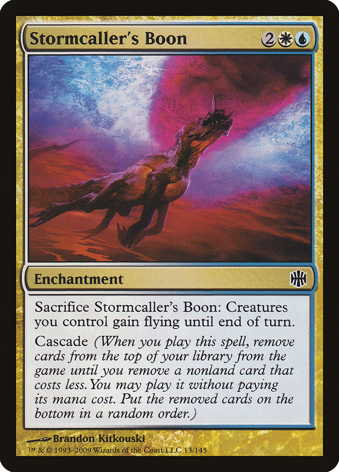 Stormcaller's Boon [Alara Reborn] | Webway Games