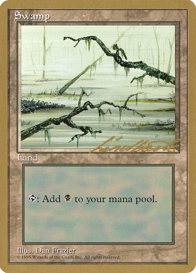 Swamp (ll371) (Leon Lindback) [Pro Tour Collector Set] | Webway Games