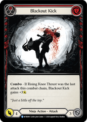 Blackout Kick (Red) [U-WTR089] (Welcome to Rathe Unlimited)  Unlimited Rainbow Foil | Webway Games