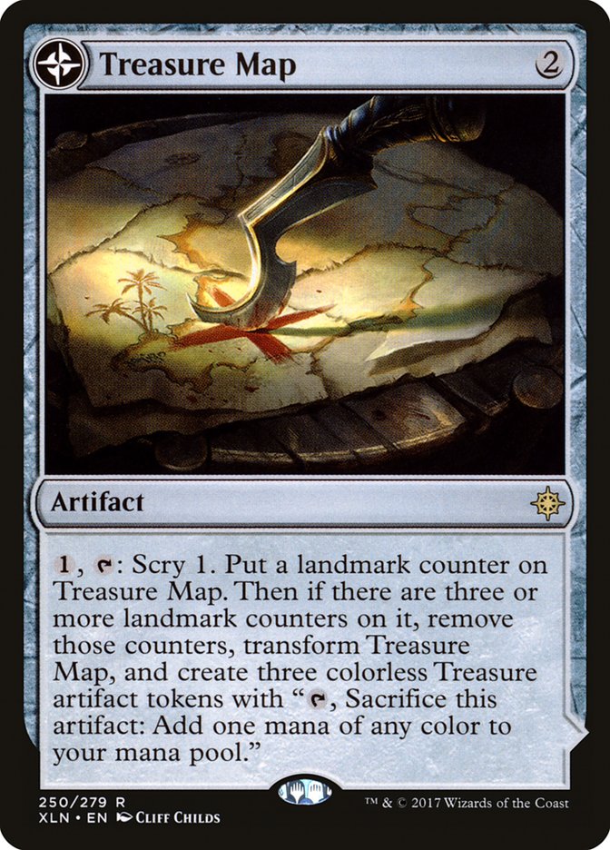 Treasure Map // Treasure Cove [Ixalan] | Webway Games