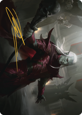 Baeloth Barrityl, Entertainer Art Card (Gold-Stamped Signature) [Commander Legends: Battle for Baldur's Gate Art Series] | Webway Games