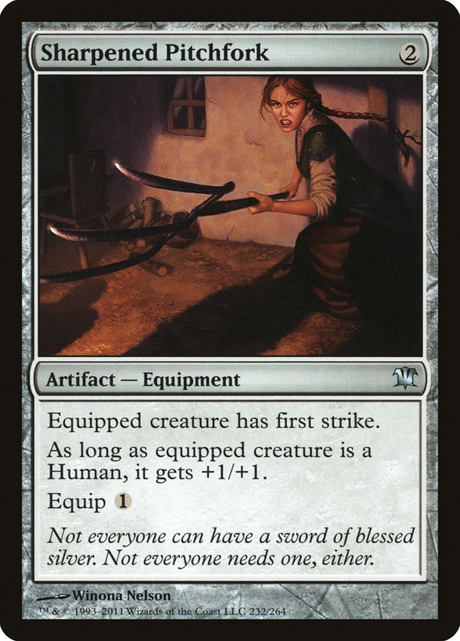 Sharpened Pitchfork [Innistrad] | Webway Games
