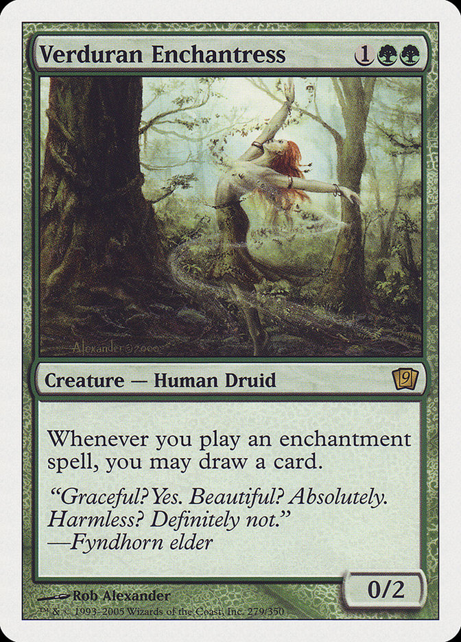Verduran Enchantress [Ninth Edition] | Webway Games