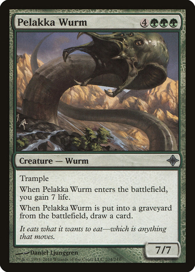Pelakka Wurm [Rise of the Eldrazi] | Webway Games