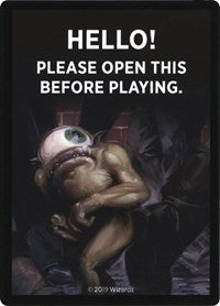 Corpse Knight Reminder Card (Knights' Charge Brawl Deck) [Unique and Miscellaneous Promos] | Webway Games