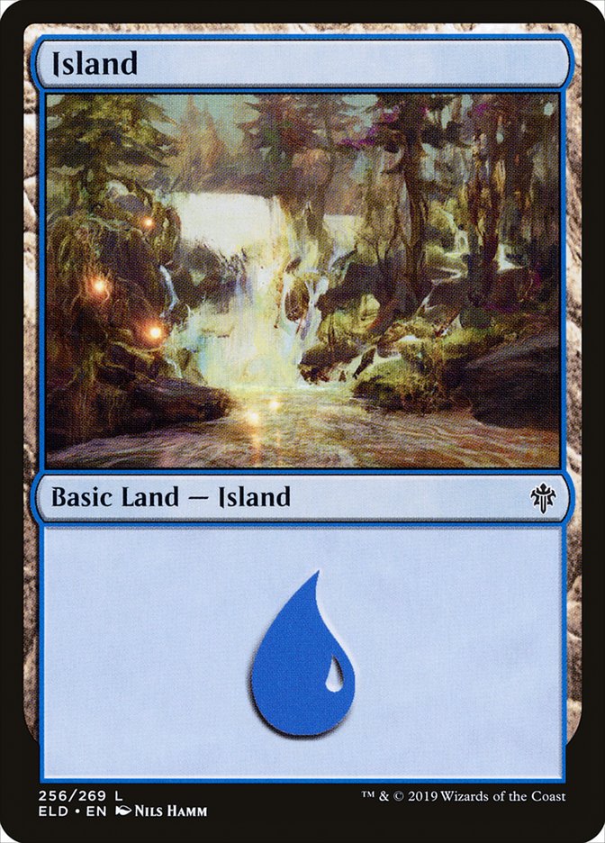 Island (#256) [Throne of Eldraine] | Webway Games