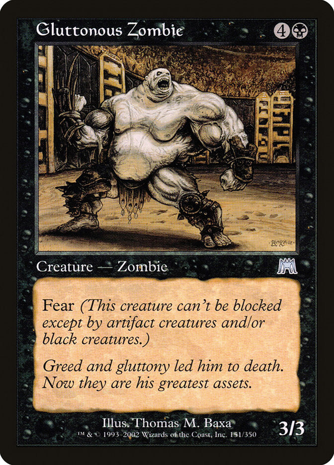 Gluttonous Zombie [Onslaught] | Webway Games