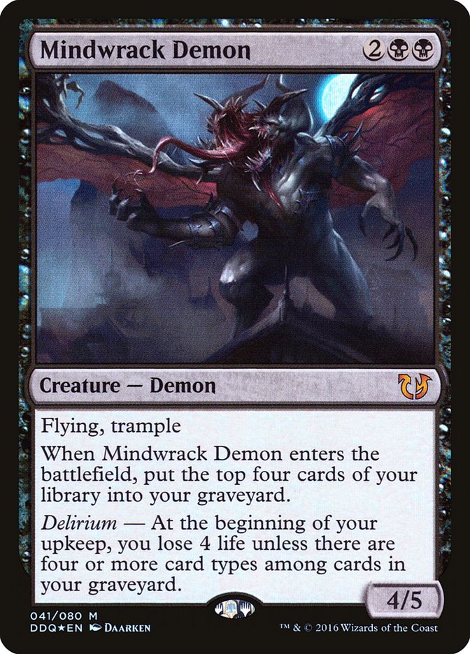 Mindwrack Demon [Duel Decks: Blessed vs. Cursed] | Webway Games