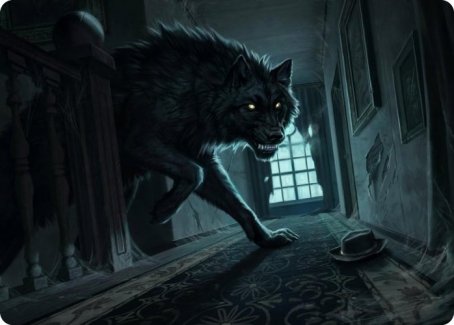 Primal Adversary Art Card [Innistrad: Midnight Hunt Art Series] | Webway Games