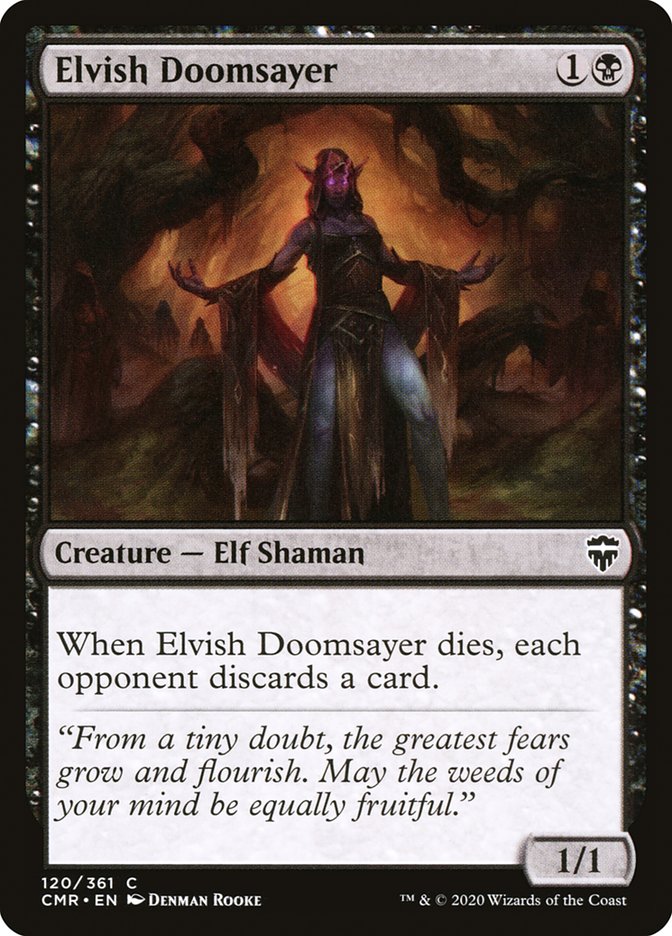 Elvish Doomsayer [Commander Legends] | Webway Games