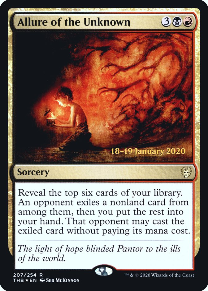 Allure of the Unknown [Theros Beyond Death Prerelease Promos] | Webway Games