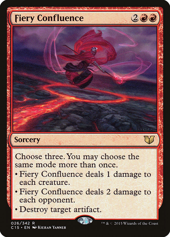 Fiery Confluence [Commander 2015] | Webway Games