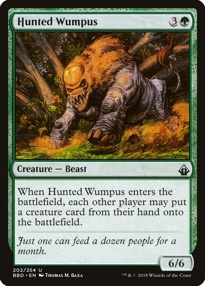 Hunted Wumpus [Battlebond] | Webway Games