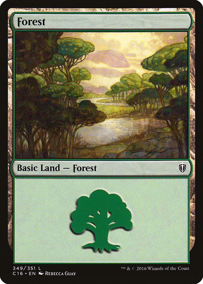 Forest (#349) [Commander 2016] | Webway Games