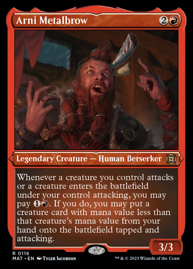 Arni Metalbrow (Foil Etched) [March of the Machine: The Aftermath] | Webway Games