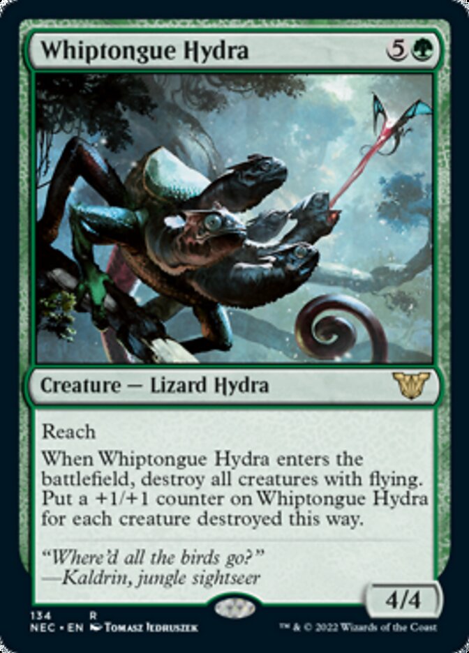 Whiptongue Hydra [Kamigawa: Neon Dynasty Commander] | Webway Games