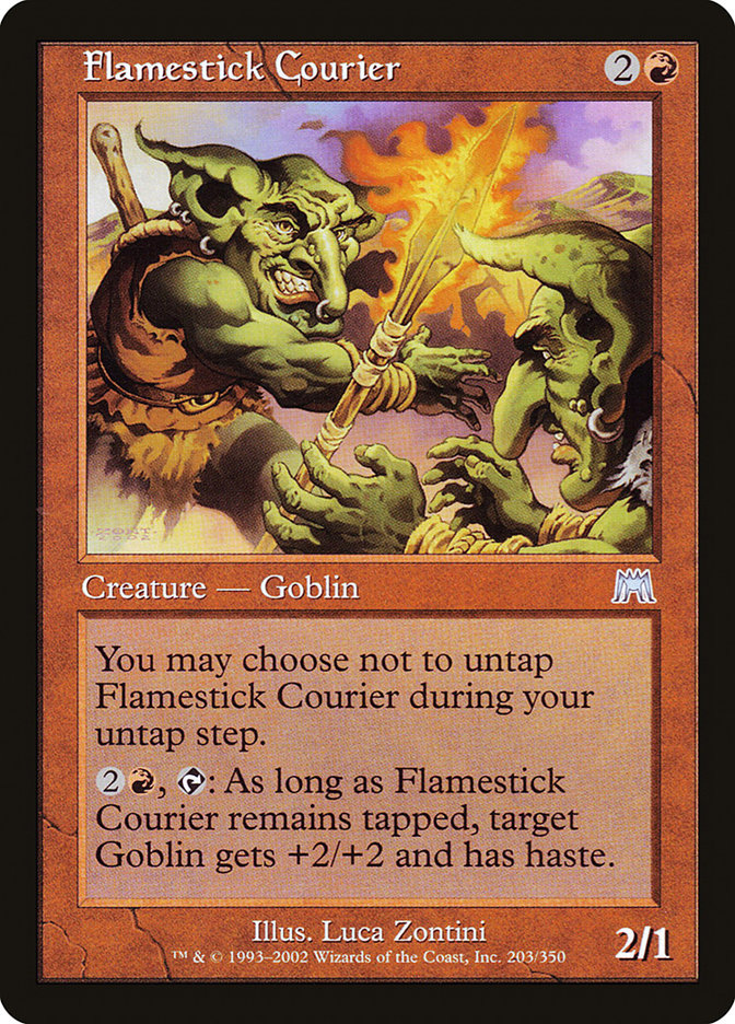 Flamestick Courier [Onslaught] | Webway Games