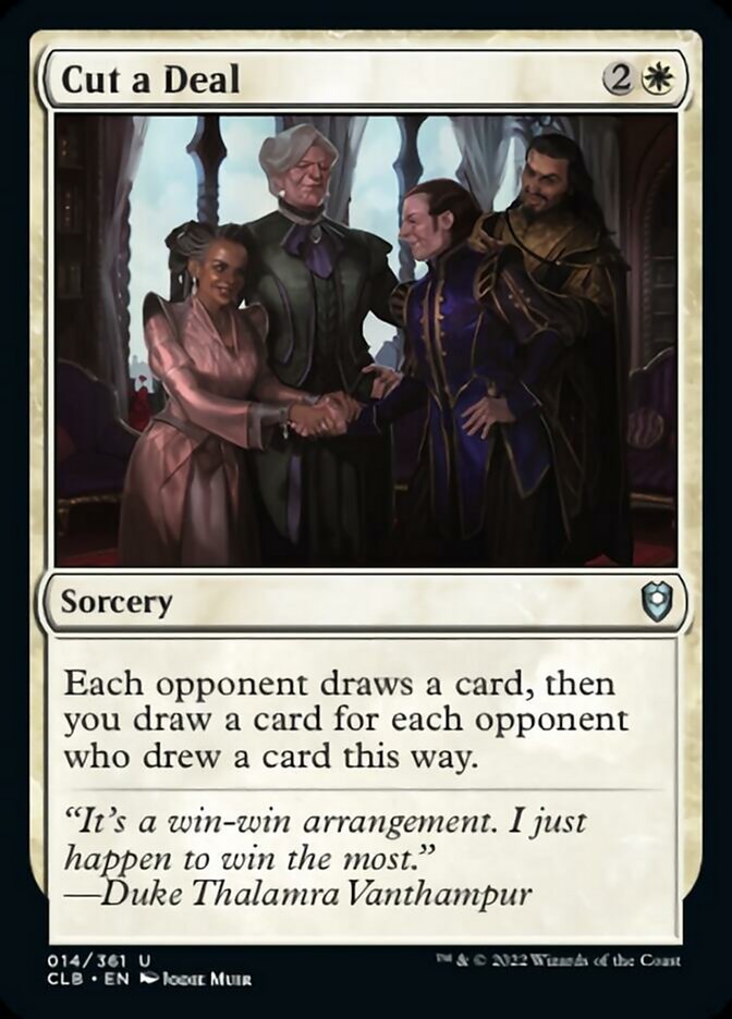 Cut a Deal [Commander Legends: Battle for Baldur's Gate] | Webway Games