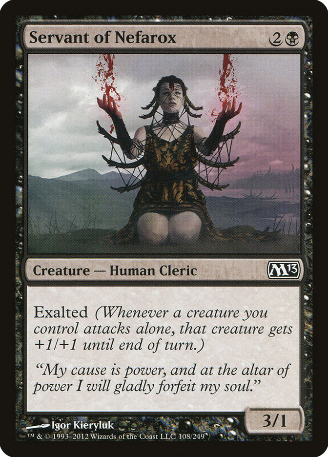 Servant of Nefarox [Magic 2013] | Webway Games