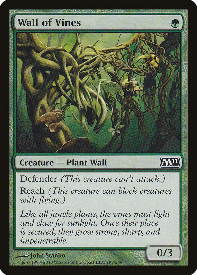 Wall of Vines [Magic 2011] | Webway Games