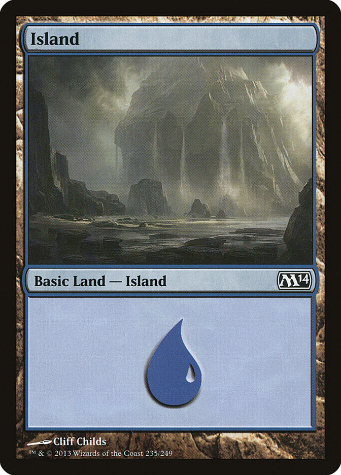 Island (#235) [Magic 2014] | Webway Games