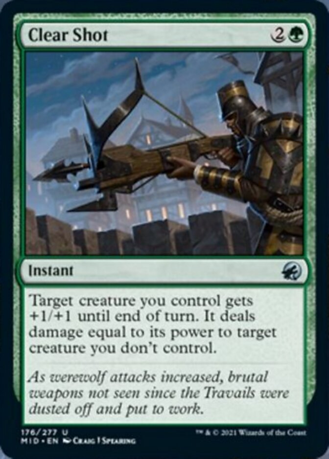 Clear Shot [Innistrad: Midnight Hunt] | Webway Games