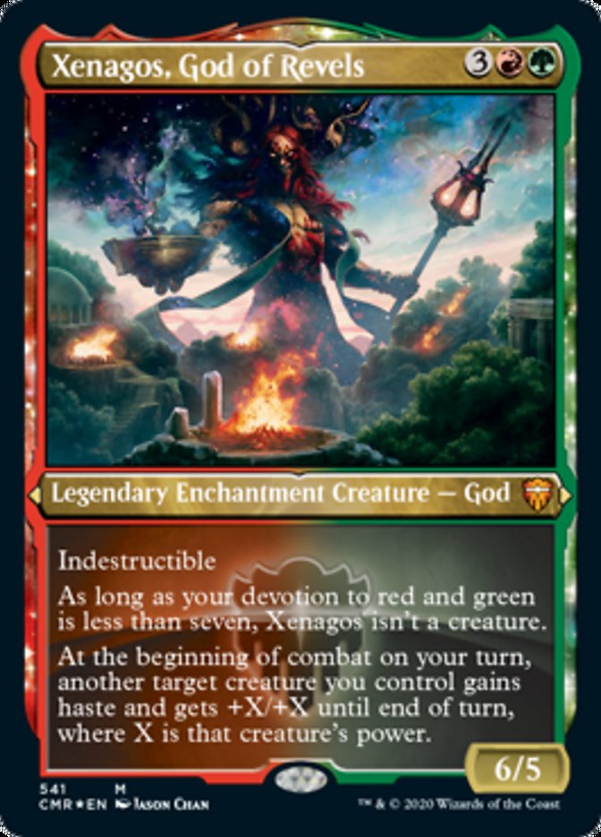 Xenagos, God of Revels [Commander Legends Etched] | Webway Games