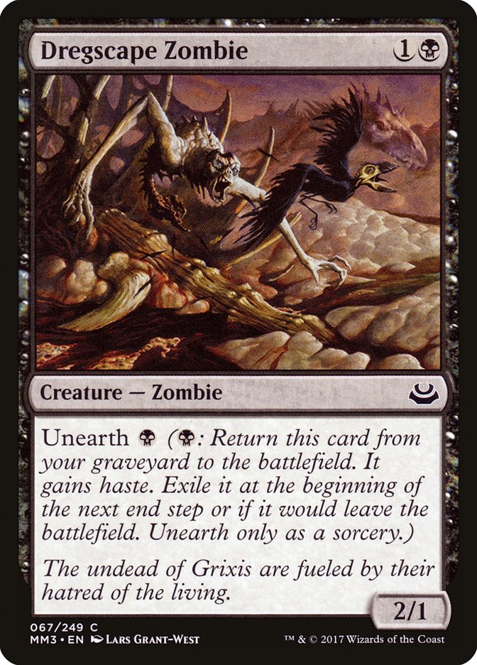 Dregscape Zombie [Modern Masters 2017] | Webway Games