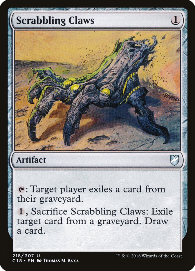 Scrabbling Claws [Commander 2018] | Webway Games